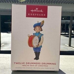3/$25 Hallmark Ornament Twelve Days Of Christmas 12 Drummers Drumming Xmas 2022